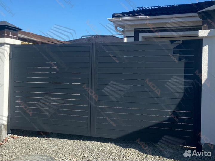 Забор Ранчо из металла