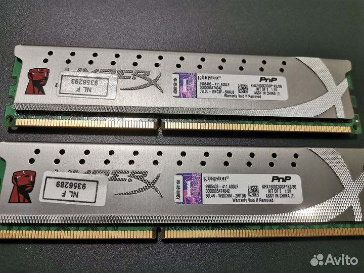 Оперативная память ddr3 Kingston 8gb