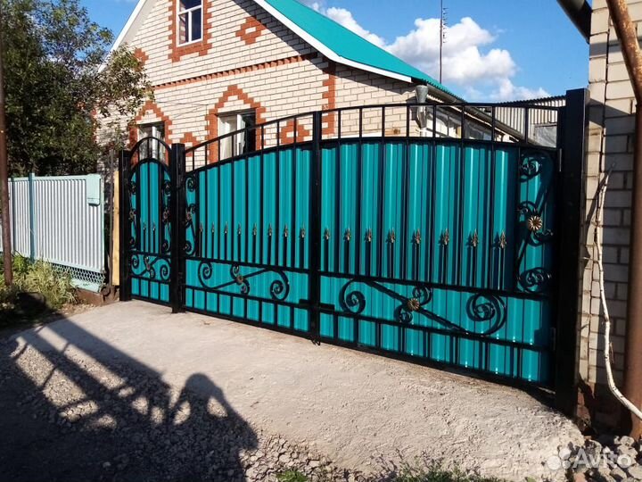 Кованые ворота