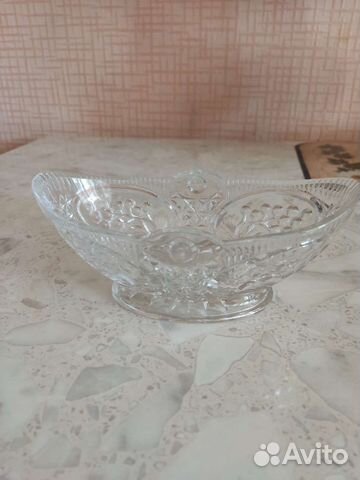 Салатник хрустальный