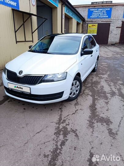 Skoda Rapid 1.6 МТ, 2017, 115 000 км