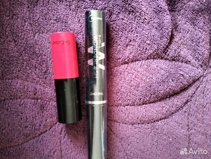 Тушь 5 в 1 и помада