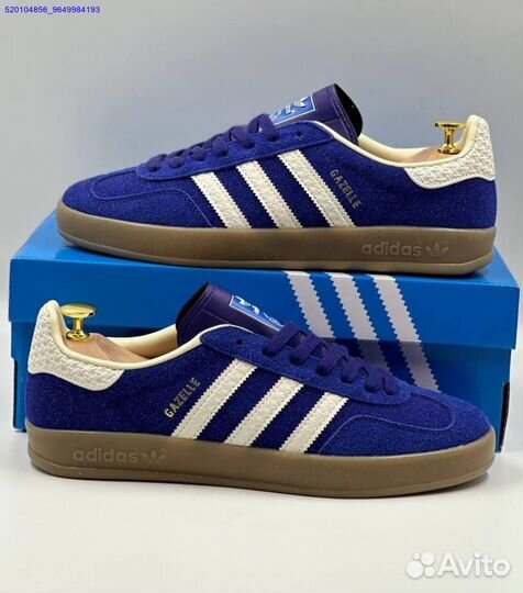 Кроссовки Adidas Gazelle Navy (Арт.47413)