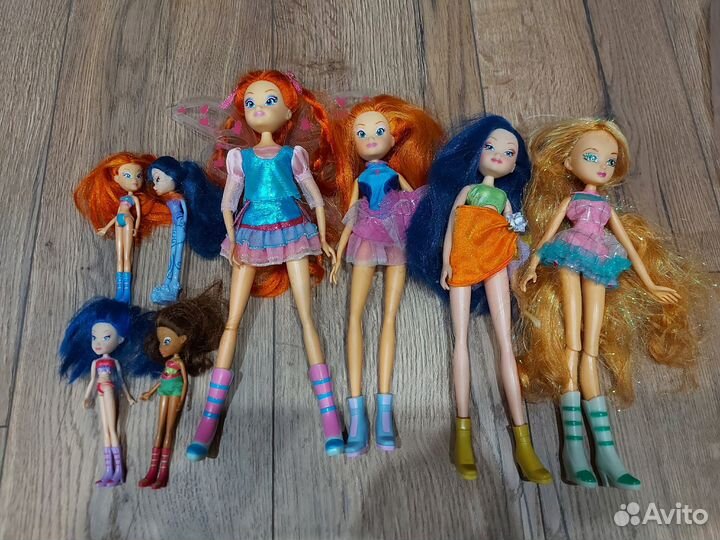 Куклы пакетом Винкс