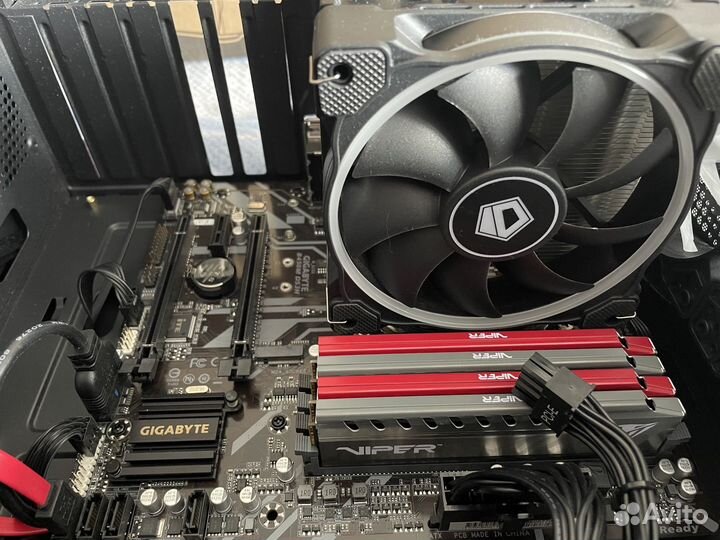 Игровой комплект ryzen 5 b450 16gb