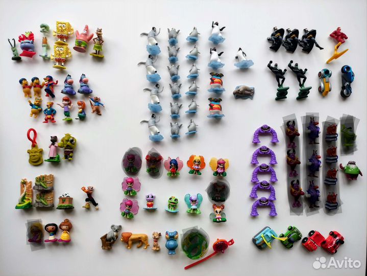 Фигурки Kinder Surprise