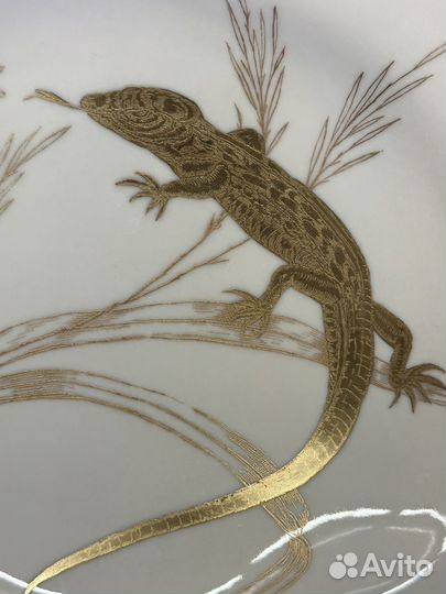 Блюдо шкатулка бомбоньерка Фарфор Райхенбах Герман