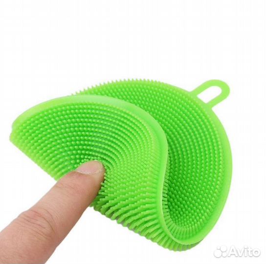 Набор Силиконовых губок для мытья посуды 3шт