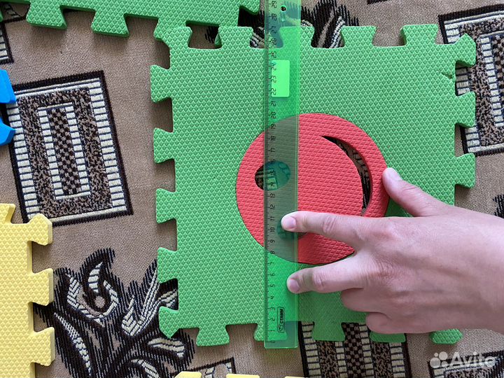 Мягкий коврик пазл 32 элемента