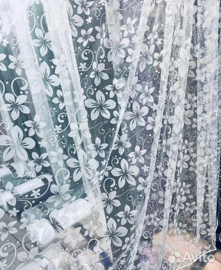 Новый тюль Органза