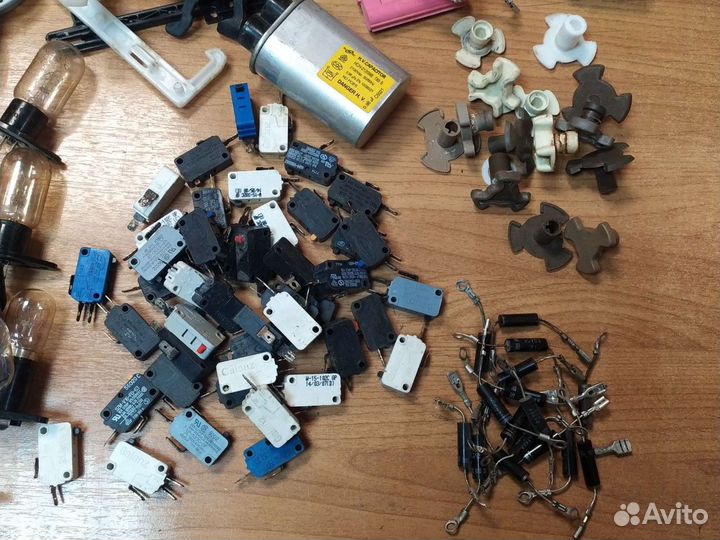 Запчасти для микроволновой свч печи