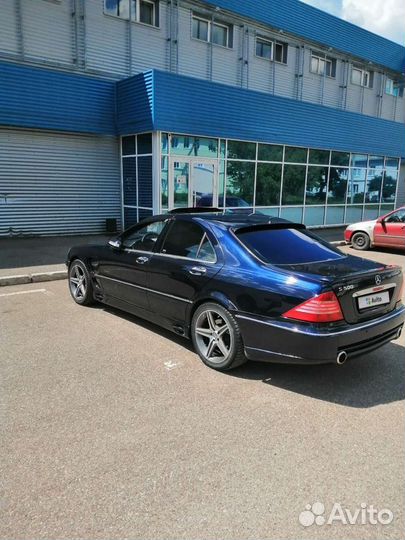 Mercedes-Benz S-класс 5.0 AT, 2001, 160 000 км