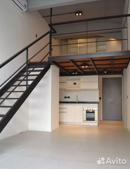 Антресольный этаж из металла