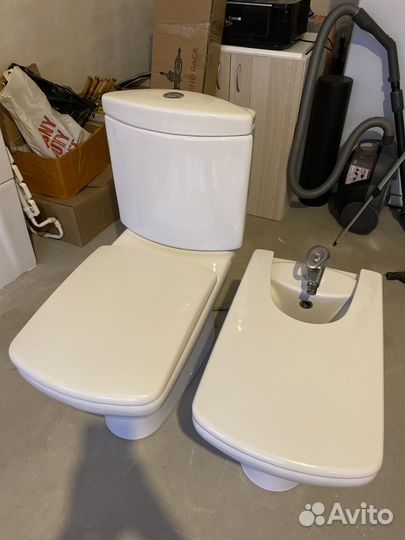 Унитаз и биде