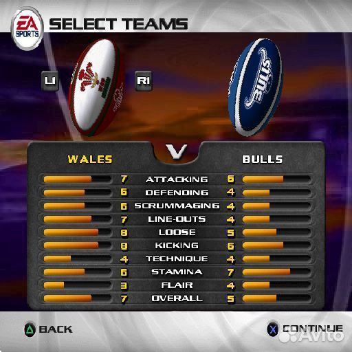 Rugby 2004, б/у, множ.царап., английский (PS2)