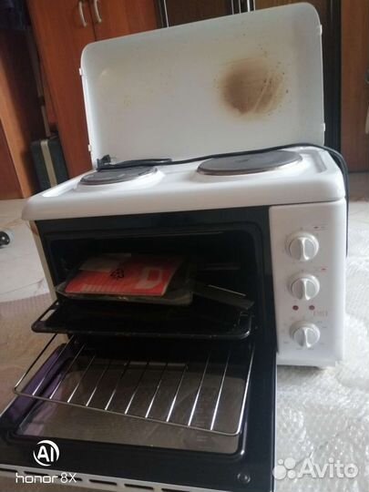 Плита электрическая+духовка б/у