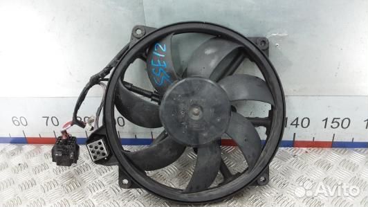 Вентилятор радиатора renault megane 3 (SSE12KE01)