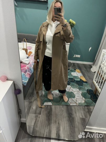 Плащ тренч тренчкот женский