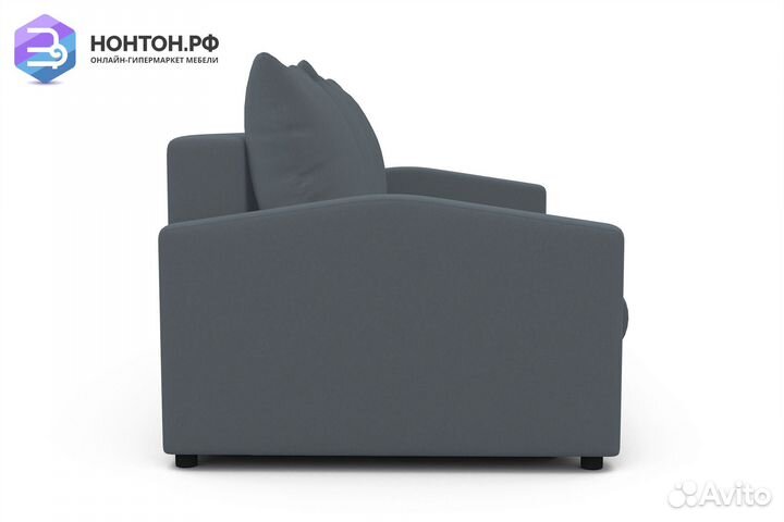 Диван еврокнижка Фаби серый