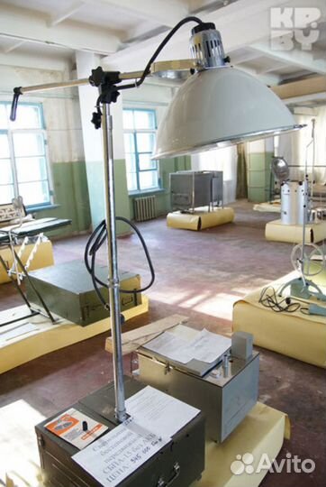 Светильник медицинский полевой сбпа, СССР