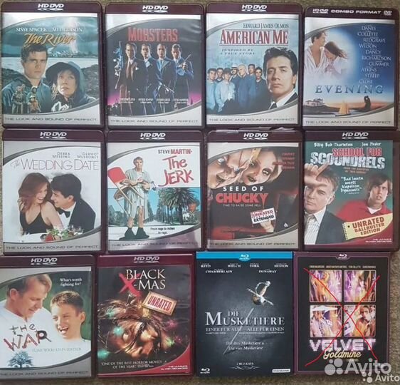 Коллекция Blu-Ray и HD-DVD (Оригиналы) 45 шт