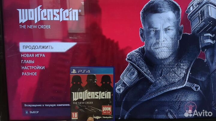 Wolfenstein the new order ps4 на русском