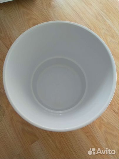 Кашпо керамика Икеа новое, большое 26см