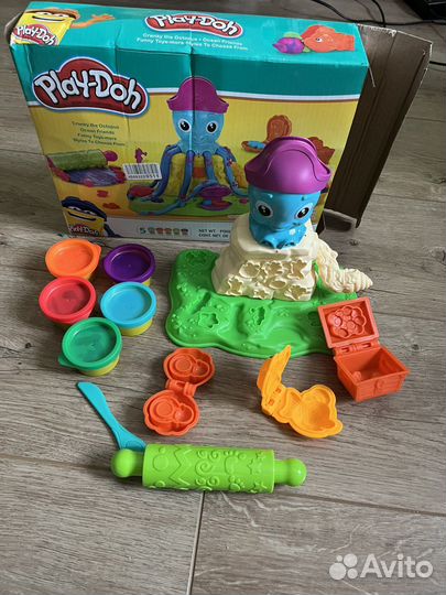 Кинетический песок play doh осьминог