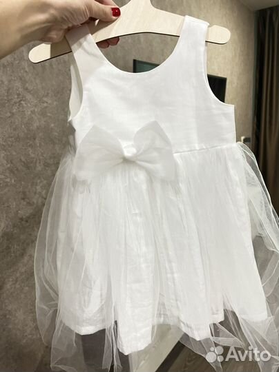 Платье для девочки 92