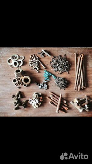 Гвозди, гайки, шурупы