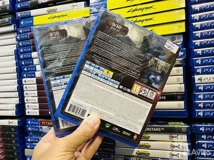 Bloodborne ps4 диск новый