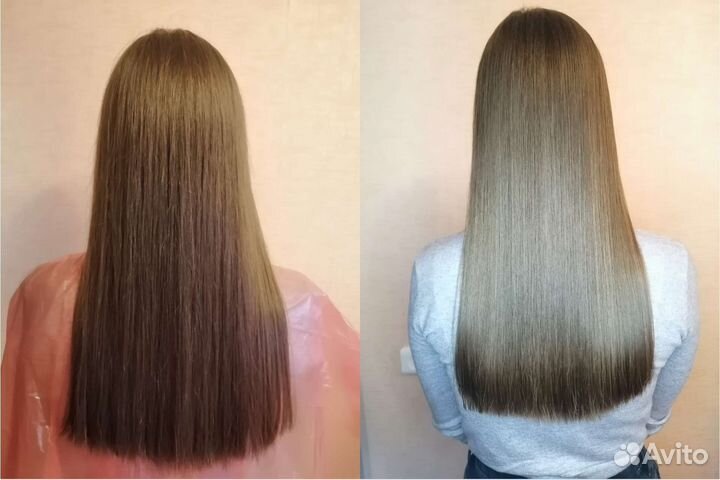 Кератиновое выпрямление и ботокс волос