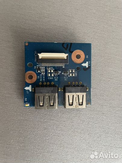 Плата usb HP pavilion dv7