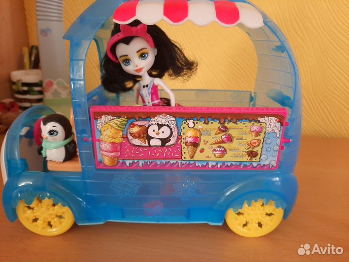 Enchantimals:Тюлень на рыбалке, Пингвин- фургон