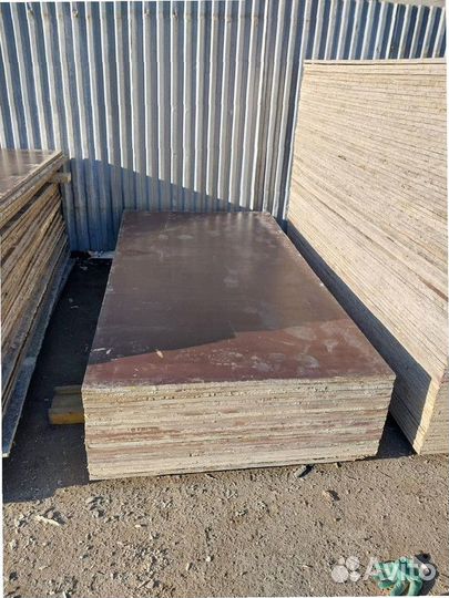 Фанера ламинированная для опалубки