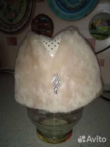 Шапка из цигейки женская