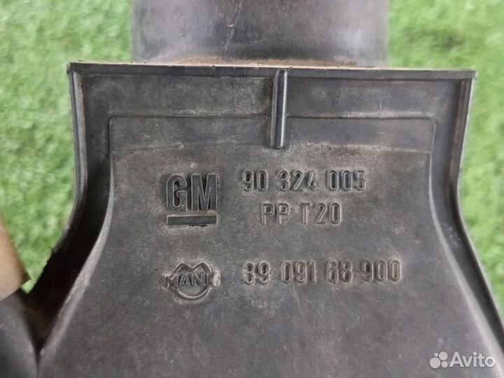 Воздуховод моновпрыска Opel Vectra A