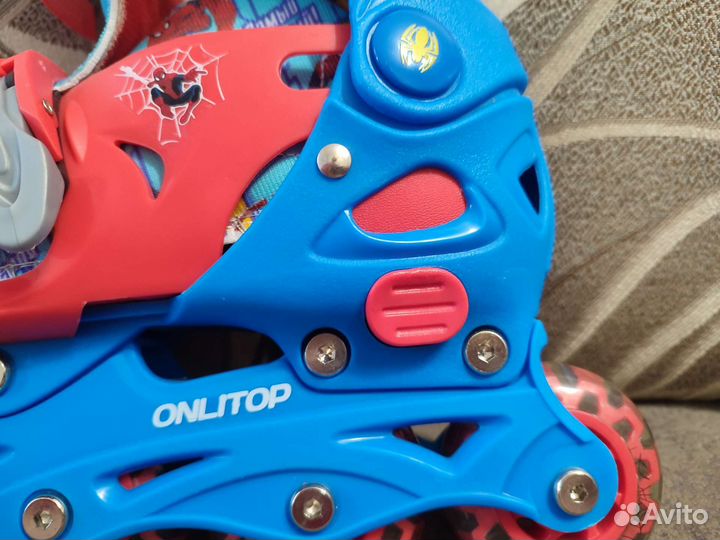 Роликовые коньки детские раздвижные