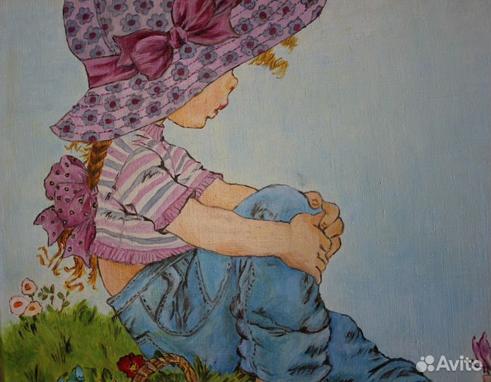 Картина в детскую спальню для девочки