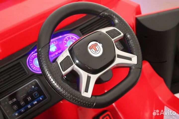 Детский электромобиль A222AA (пожарная)