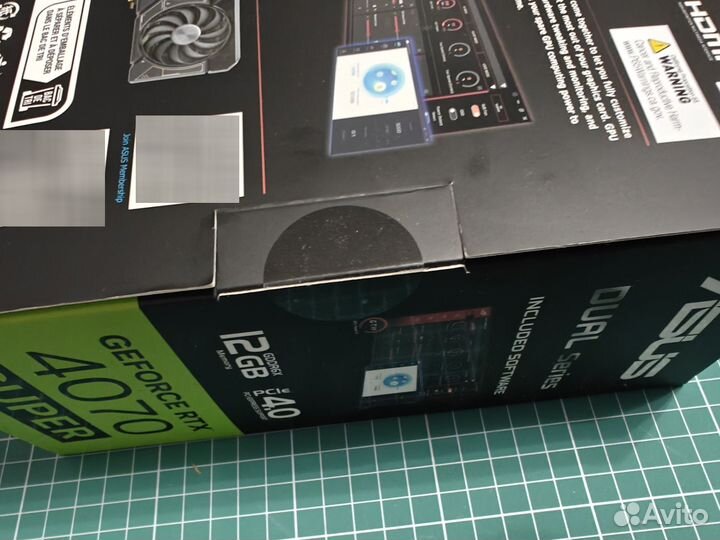 Видеокарта Asus RTX 4070 Super (новая)