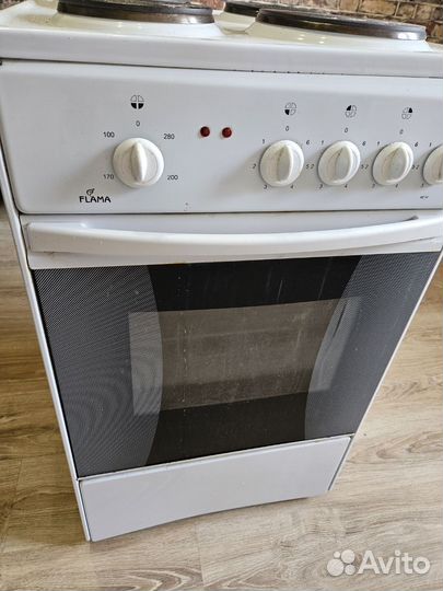 Электроплита с духовкой бу Flama