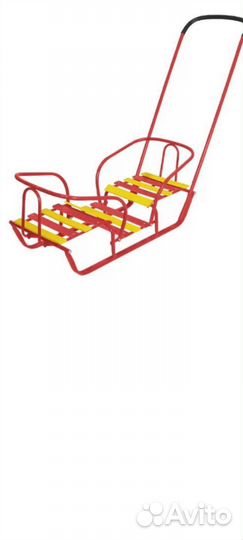 Санки двухместные