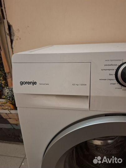Стиральная машина gorenje sensocare