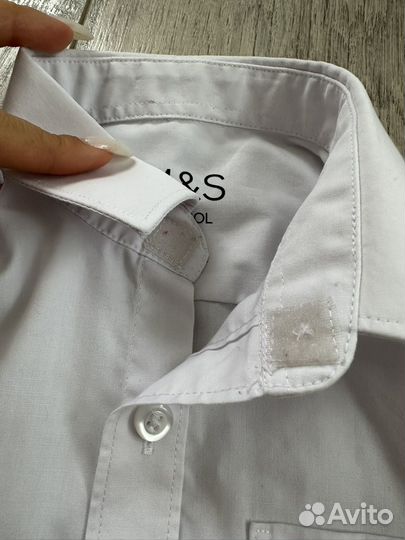 Школьная рубашка 122 Marks&Spenser