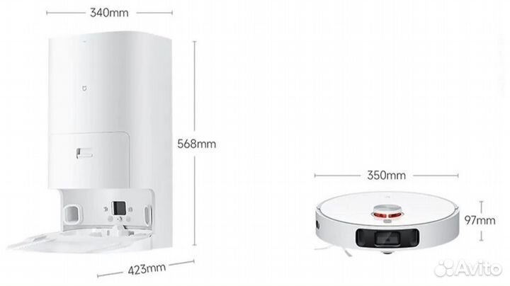 Робот-пылесос Xiaomi Mijia Omni Robot 1S(B116),CN