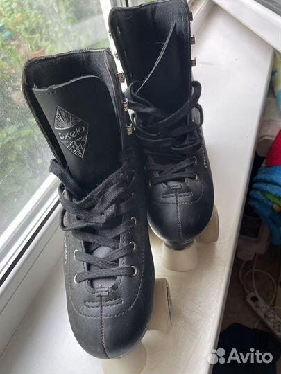 Коньки роликовые квады 39 размер