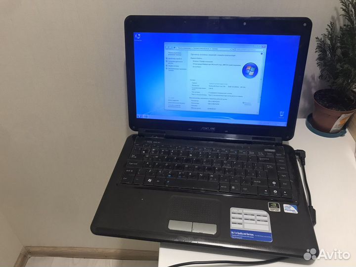 Ноутбук asus k40in