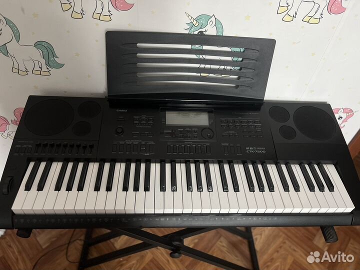 Синтезатор casio ctk 7200