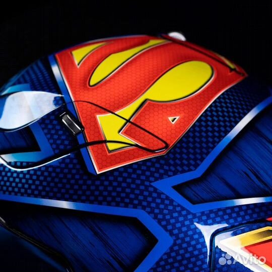 Шлем HJC rpha 11 DC comics superman MC21 L